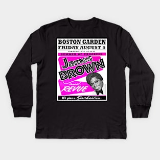 The Godfather of Soul: 1968 Boston MA Kids Long Sleeve T-Shirt